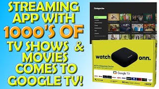 Streaming App With 1000s of TV Movies and TV Shows Comes to Android and Google TV Devices [upl. by Navlys]