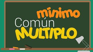 Mínimo Común MúltiploSUPER FACILPRIMARIA [upl. by Larkin]