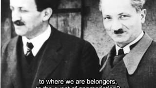 Martin Heidegger  The Law of Identity English Subs 44  Famous lecture of 1959 [upl. by Evangeline]