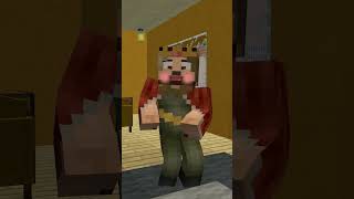 Karısının Bir Tanesi Çat Çat Çat Çat 😅😂🤣  Minecraft shorts [upl. by Adnema]