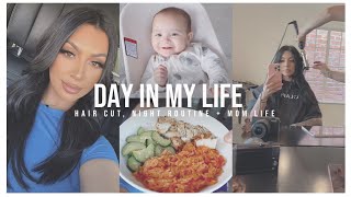 day in my life new hair cut lip filler update  skin care  family NIGHT ROUTINE [upl. by Eenalem529]