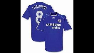 Mi playera jersey del Chelsea temporada 20112012 [upl. by Ecadnac]