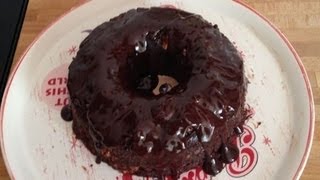 Receta brownie de chocolate  EN 5 MINUTOS  en microondas [upl. by Ahsilak]