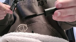 lofi asmr doing your lashes camera touching eyelash curler mascara [upl. by Nelleh]