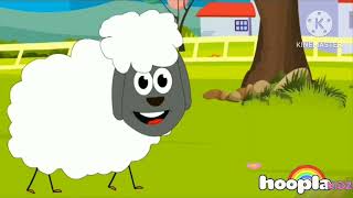 Baa Baa Black Sheep HooplaKidz Songs [upl. by Calandra971]