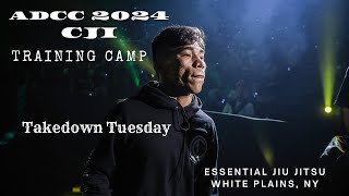 ADCC and CJI training camp at Essential jiujitsu 2024 [upl. by Kensell]