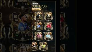 Ballon dor event 2024 🤯☠️  fcmobile fifa eafc shorts video viral football [upl. by Gerfen]