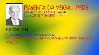 Jingles Eleições 2014  Governadores de Minas Gerais [upl. by Aisset]