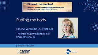 Fueling the Body Elaine Wakefield RDN LP Propionic Acidemia Hope in the Heartland Conference [upl. by Halbeib721]