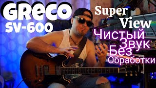 Greco SV600 Super View Чистый звук без обработки [upl. by Hollinger]