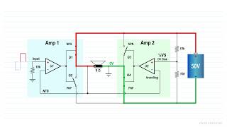 Prinsip Kerja Amplifier Grounded Bridge [upl. by Ennoryt]