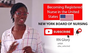 USA🇺🇸 RN Journey New York Board of Nursing Registration Process [upl. by Cherilyn]