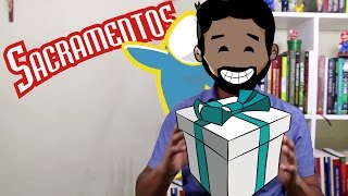 🐟 O que são os Sacramentos Catequese básica  Parte 14 ✔ [upl. by Allimac]