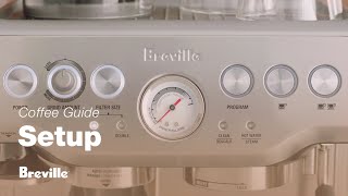 The Barista Express®  Understanding the interface on your espresso machine  Breville USA [upl. by Yehudit104]