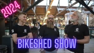 2024 bikeshed tobacco dock custom bike show with bhcmotorcycles [upl. by Aloysia]