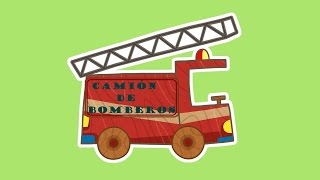 Series para niños en español El camión de bomberos de juguete Coches de juguete para niños [upl. by Massimiliano]