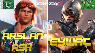 Tekken 8 🔥 Arslan Ash Hwoarang Vs Eywat Lee Chaolan 🔥 Ranked Matches [upl. by Edorej]