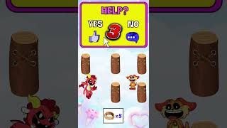 Please help Smiling Critters pass the IQ test level 999 part 2 shorts poppyplaytime [upl. by Karlyn469]