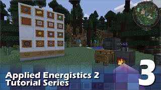 Applied Energistics 2 Tutorial 3  Inscriber [upl. by Dadelos495]