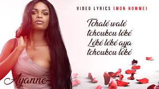 AYANNE quotmon hommequot VIDEO LYRICS By OVERCOM MUSIC [upl. by Ahsirkal]