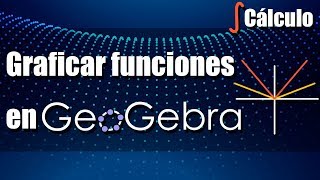 Como Graficar Funciones en Geogebra Online [upl. by Dnaloy257]