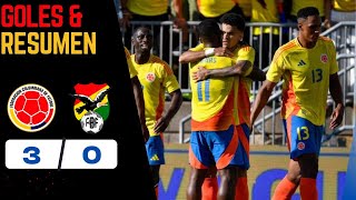 Colombia vs Bolivia 30 Goles y Resumen COMPLETO  Amistoso Internacional 2024  RCN [upl. by Deden]