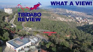 Tibidabo Review Barcelona Hilltop Amusement Park  Best View of Any Amusement Park [upl. by Mccullough]