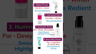 Types of primer  Mattifying primer  hydrating primer makeuptutorial kanchanmakeovers [upl. by Burkitt633]