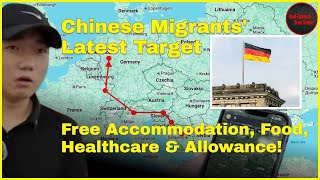 Chinese Migrants Set Their Sights on Germany Free Housing Healthcare Money and Job Opportunities [upl. by Aylmar]