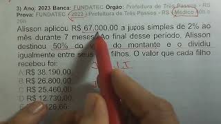 Matemática Financeira  Porcentagem e Juros [upl. by Ybur226]