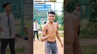 Fitness Challenge 🔥 sixpack fitness flip gym shorts  Gymnastics Class In Ranchi  fit short [upl. by Chaiken738]