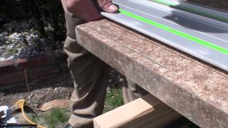 Laminate Cuts with a Track saw [upl. by Laurena]