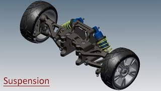 Suspension Video Tutorial Autodesk Inventor [upl. by Anawed160]