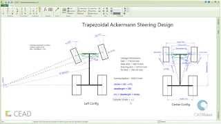 CEAD Ackermann Steering Mechanism [upl. by Porte]