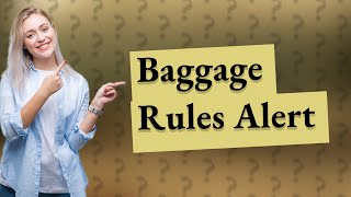 How strict is Qatar Airways on baggage dimensions [upl. by Rehpinej]