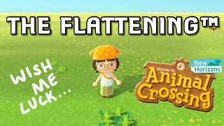 THE FLATTENING™  Animal Crossing New Horizons [upl. by Llechtim998]