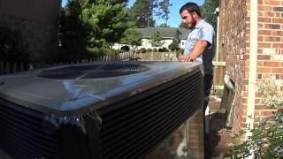 HVAC Installation 4 Ton Trane Gaspack [upl. by Septima]