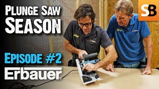 Erbauer ERB690 Screwfix Plunge Saw  Episode 2 [upl. by Nilrem819]