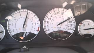 CHRYSLER SEBRING 27 V6  135mph  210 kph [upl. by Nivlak180]