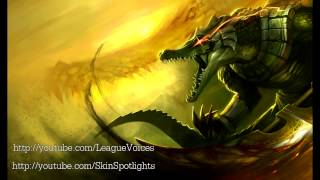 雷克顿 Renekton Voice  中文 Chinese  League of Legends [upl. by Ardnuassac]