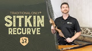 Traditional Only Sitkin 58quot Recurve Bow Review and Testing [upl. by Almap]