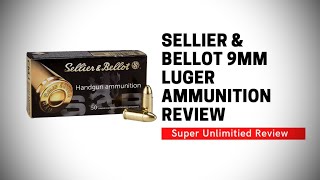 Sellier amp Bellot 9mm luger ammo review [upl. by Yi]