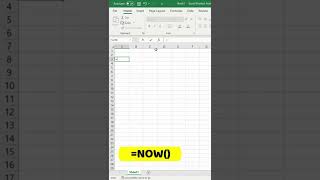 How to Use Auto Update Date Time in Microsoft Excel [upl. by Homer]