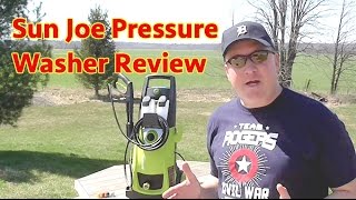 Sun Joe Electric Pressure Washer Demonstration amp Review [upl. by Reisch]