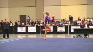 2013 Regionals Level 9 Floor  Madison Massey [upl. by Waugh503]