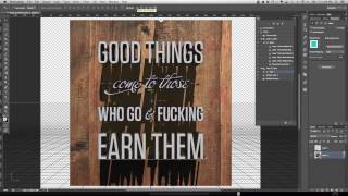 Tutorial Making a 3D Typographic Poster in Photoshop CS6 Extended [upl. by Nrojb642]