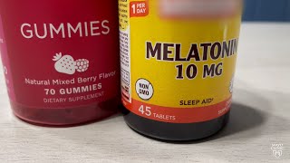 Mayo Clinic Minute What to consider before using melatonin supplements for sleep [upl. by Gnod]