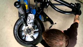 Hofmann Megaplan Moto22 Motorcycle Tyre Changer [upl. by Annodas]