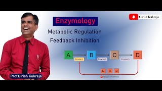 BSc Microbiology Enzymology Metabolic Regulation Feed Back Inhibition Kukreja Girish Biochemistry [upl. by Attenaj967]