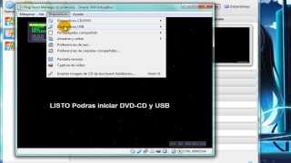 Gestor de arranque para Bootear USB en VitualBox [upl. by Balbinder]